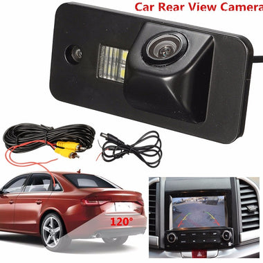 Rearview Camera 520TV lines 120 Waterproof Car Auto Rear View Camera Reverse Backup License Plate Camera For Audi A3 A4 A5 RS4