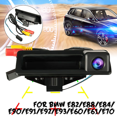 170 Degree Car Backup Reverse Camera Wide Angle HD CCD Rear View For BMW E82 E88 E84 E90 E91 E92 E93 E60 E61 E70