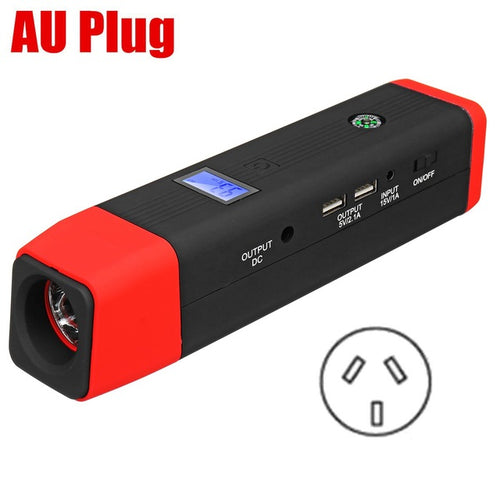 99800mAh 12V 2USB Start Best 1000A Peaks Current Car Jump Starter Starting Power Bank Auto Battery Portable Pack Booster
