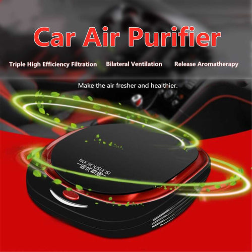 Car Auto Air Purifier Cleaner Car Air Purifier Freshener Portable Cleaner Auto Fresh Air Anion Ionic Purifier Oxygen Air Fresh
