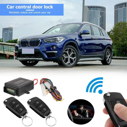 Auto Car Remote Central Locking with Remote Control Kit Door Power Lock Locking Vehicle Keyless Entry System High Quality