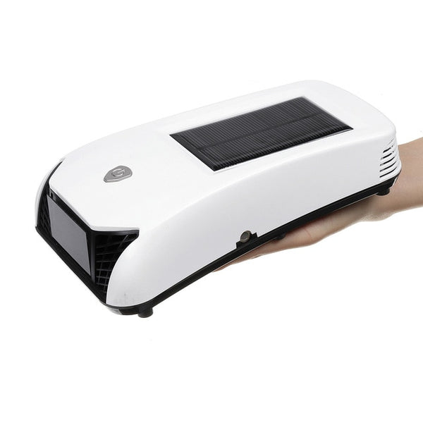 Vehicle Solar Filtration Air Purifier Lonizer Anion Diffuser Humidifier Car Home USB Auto Air Freshener