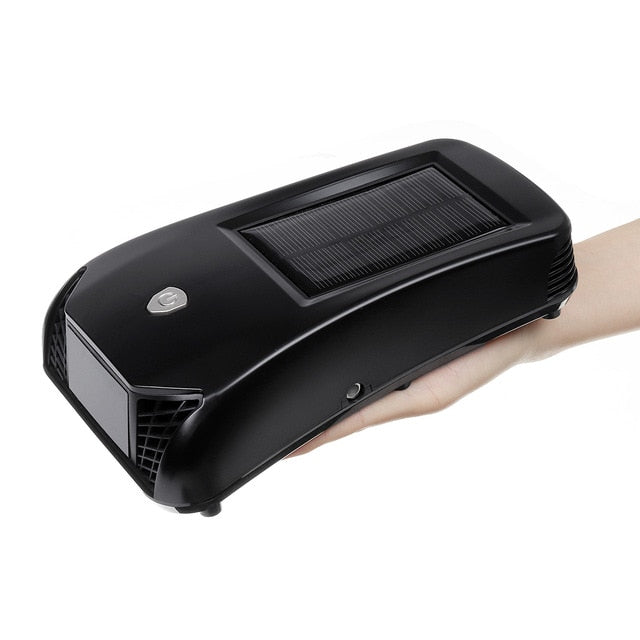 Vehicle Solar Filtration Air Purifier Lonizer Anion Diffuser Humidifier Car Home USB Auto Air Freshener