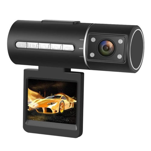 FHD 1080p Mini Car DVR Camera Detachable Screen Rotatable Lens WDR Night Vision Dash Cam Recorder Loop Video Recording Function